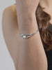 DEVATA Bali Gold Accent Sterling Silver Pearl Peridot Dragon Bone Chain Bracelet