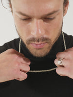 DEVATA Bali Borobudur Chain Necklace Sterling Silver