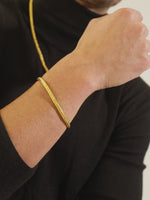 DEVATA Bali Foxtail Chain Bracelet Gold Plated Sterling Silver