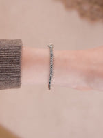 DEVATA Bali Dragon Bone Chain Bracelet Sterling Silver