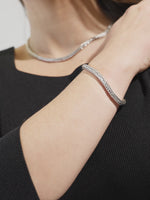 DEVATA Bali Foxtail Chain Bracelet Sterling Silver