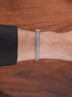 DEVATA Bali Dragon Bone Chain Bracelet Sterling Silver