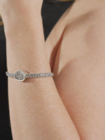 DEVATA Bali Dragon Bone Chain Sterling Silver Bracelet