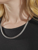 DEVATA Bali Dragon Bone Chain Necklace Sterling Silver