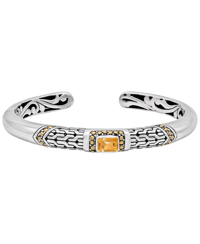 DEVATA Bali Jewelry  Dragon Bone Gemstone Cuff Bracelet