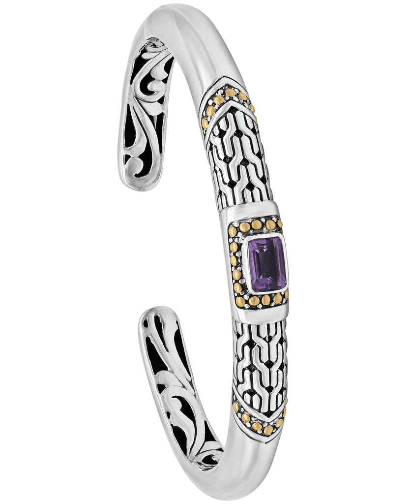 DEVATA Bali Jewelry  Dragon Bone Gemstone Cuff Bracelet