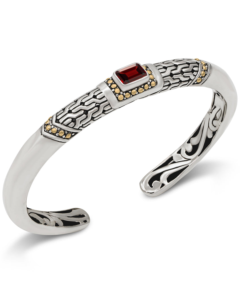 DEVATA Bali Jewelry  Dragon Bone Gemstone Cuff Bracelet