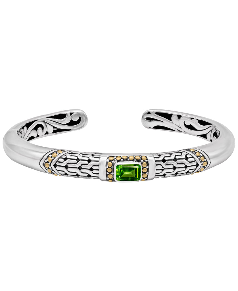 DEVATA Bali Jewelry  Dragon Bone Gemstone Cuff Bracelet