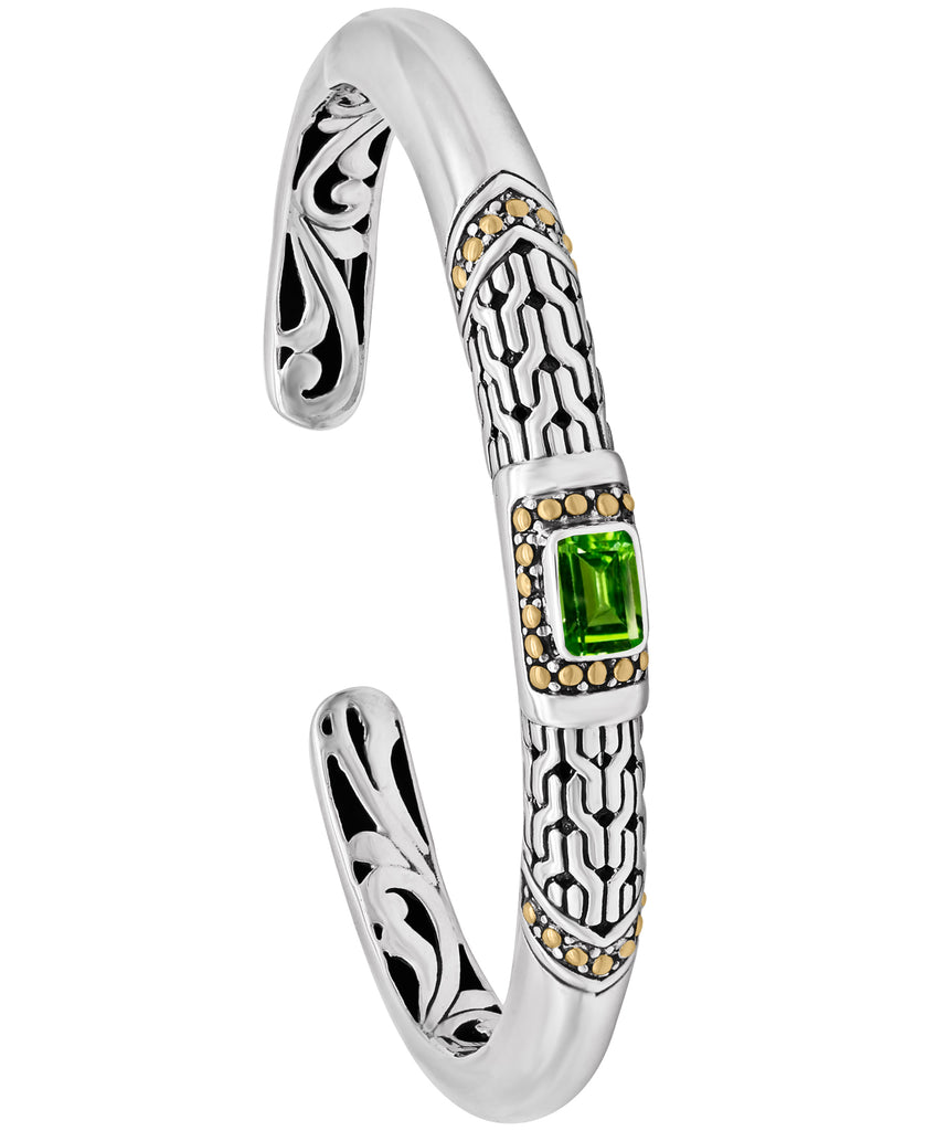 DEVATA Bali Jewelry  Dragon Bone Gemstone Cuff Bracelet