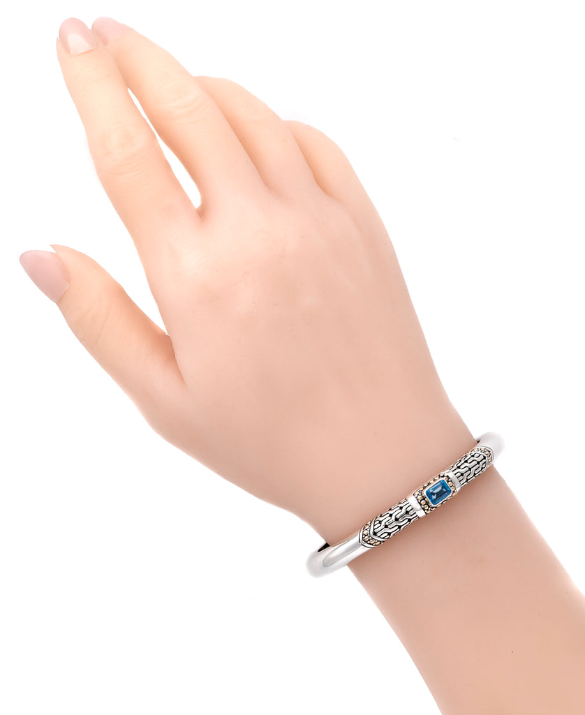 DEVATA Bali Jewelry  Dragon Bone Gemstone Cuff Bracelet