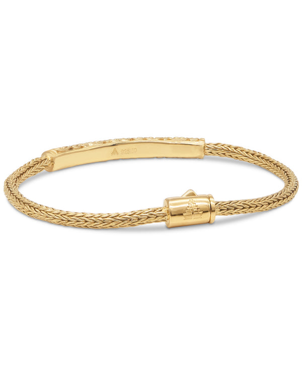 (OUTLET SALE) Bali Filigree Gold Plated Chain Bracelet